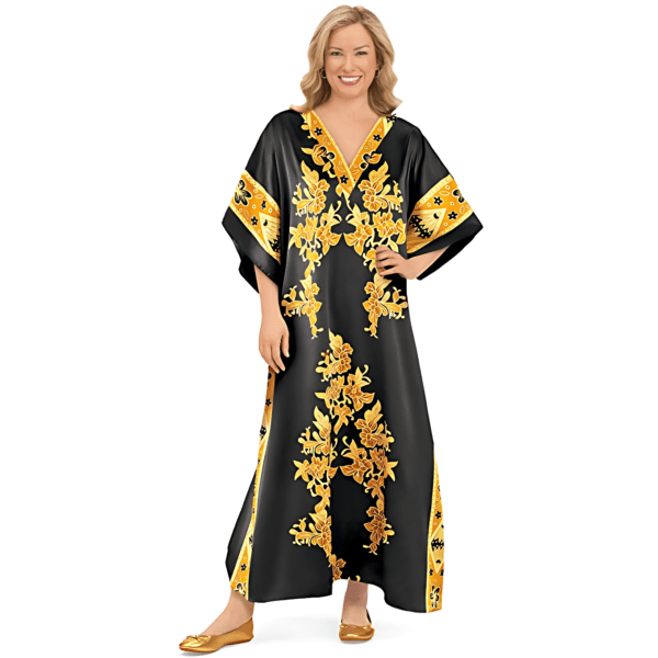 Taylor Silk Kaftan Dress