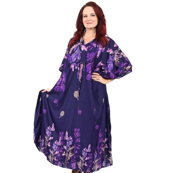 V Neck Lawn Kaftan Maxi Dresses and long dresses for Summer