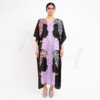 luxury silk kaftan dress for women