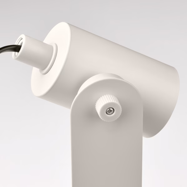 flottilj side table lamp beige color close up