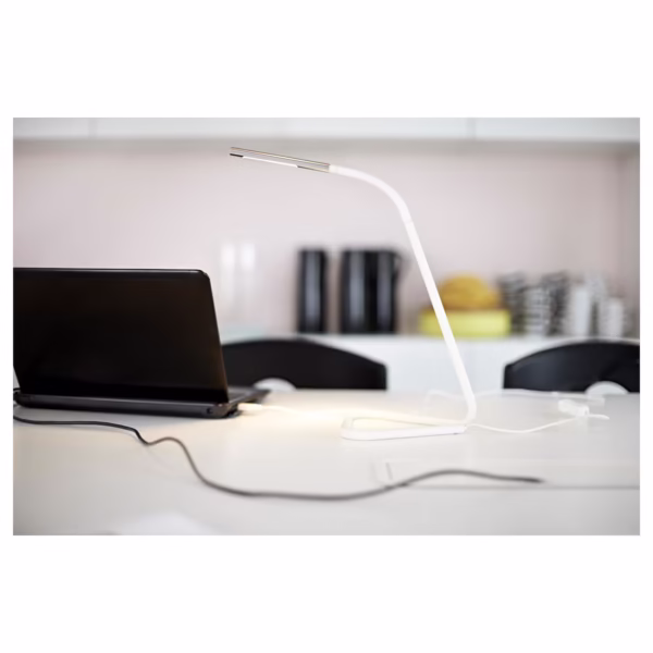 Study Lamp harte series white/silver colour 02