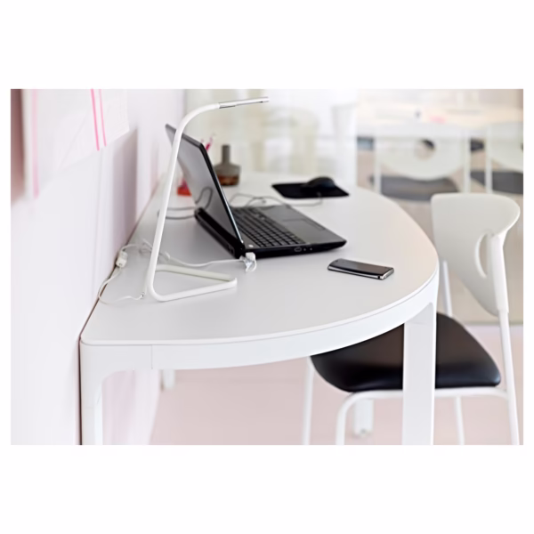 Study Lamp harte series white/silver colour 03