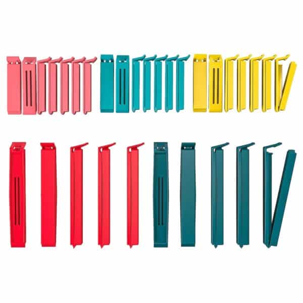 IKEA Sealing Clip Bevara Set of 30 Mixed Colors