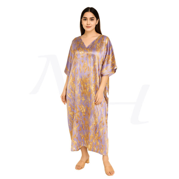 luxury long kaftan dress for women