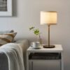 IKEA SKAFTET Table Lamp Base brass colour