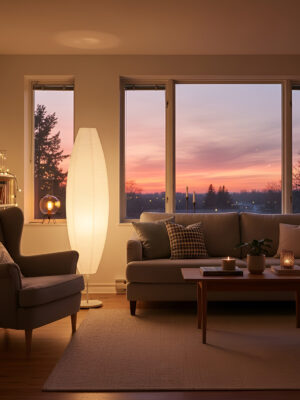 floor lamp solleftea ikea living room view